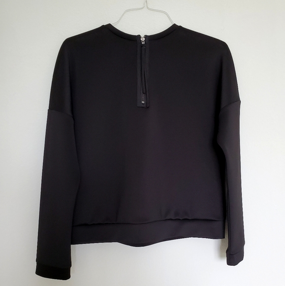 BCBGeneration Long Sleeve Pullover Shirt in Black - Picture 4 of 10